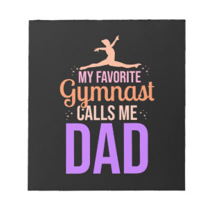 Bloc-note Ma Gymnaste Favorite M'Appelle Papa