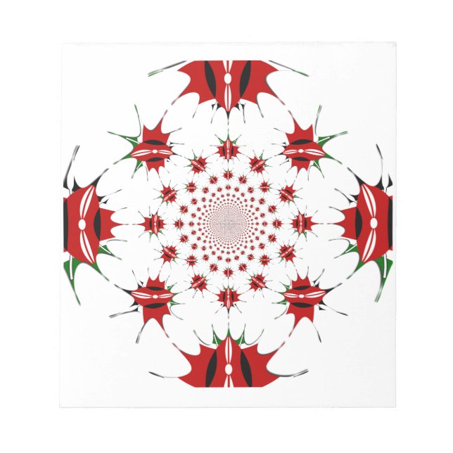 Bloc-note Magic Kenya : Kaleidoscope 🇰 identité culturelle  (Devant)