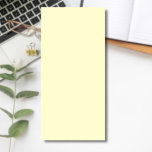 Bloc-note Magnétique Beurre jaune uni | Classic Elegant<br><div class="desc">Beurre jaune uni | Classique | Élégant | tendance | Style | Cadeau</div>