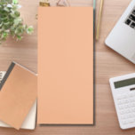 Bloc-note Magnétique Couleur tendance Peach Fuzz Solid Color | Élégant<br><div class="desc">Couleur tendance Peach Fuzz Solid Color | Classique | Élégant | tendance | Style | Cadeau</div>