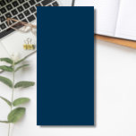 Bloc-note Magnétique Couleur uni bleu prussien | Classique | Élégant<br><div class="desc">Couleur uni bleu prussien | Couleurs bleues | Classique | Élégant | tendance | Style | Conception professionnelle</div>