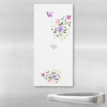 Lettre plus prénom Wanda floral design