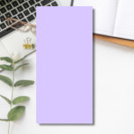 Bloc-note Magnétique Lilac Dreams Solide Color | Classic Elegant<br><div class="desc">Lilac Dreams Solide Color | Classique | Élégant | tendance | Style | Cadeau | Couleur des tons violets</div>