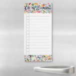 Bloc-note Magnétique Mangez le Rainbow Real Plan Grocery Shopping List<br><div class="desc">Faites vos listes d'achats en style avec ce bloc-notes personnalisable d'épicerie ou de planification de repas. Ajoutez du texte personnalisé pour répondre à vos besoins. Les lignes et les cases à cocher facilitent l'écriture sur la liste, mais vous pouvez les supprimer si vous le souhaitez. Consultez mon magasin pour en...</div>