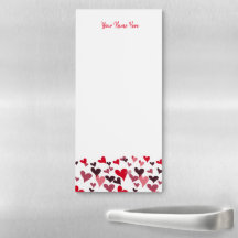 Saint Valentin Papier magnétique pour papeterie ca
