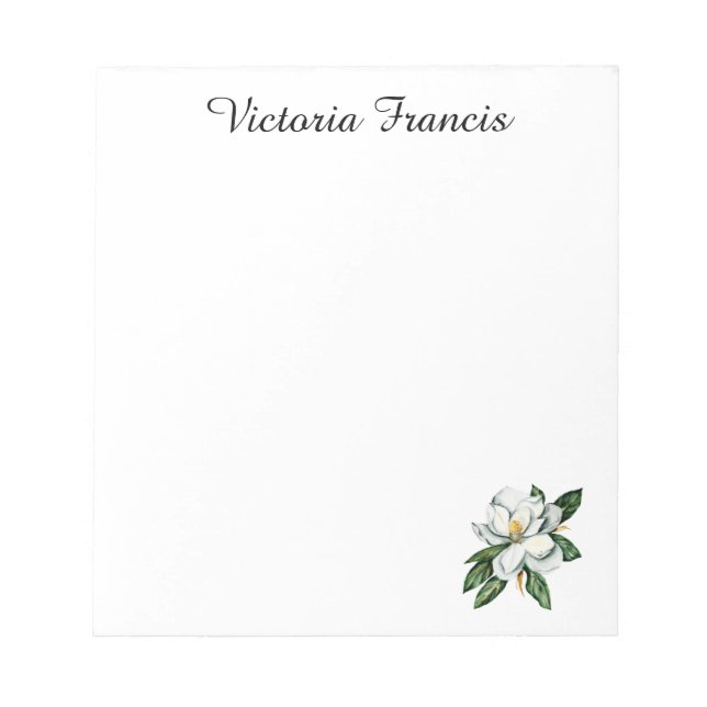 Bloc-note Magnolia Notes (Devant)