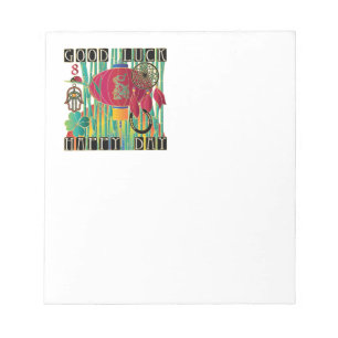 Bloc-note Mah Jongg Bonne Chance Joyeux Jour