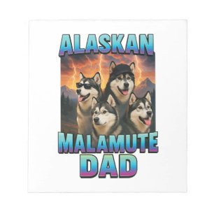 Bloc-note Malamute d'Alaska