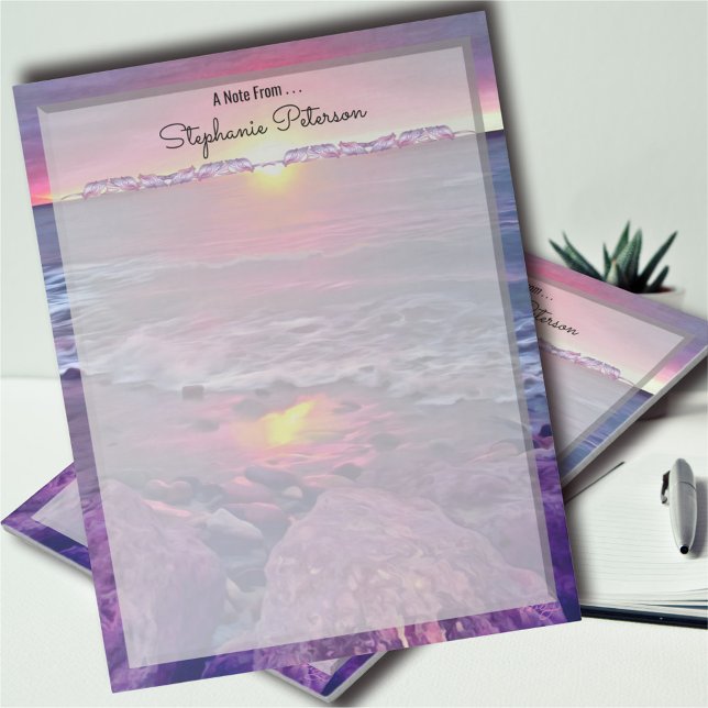 Bloc-note Malecon Sunset 0911 (Créateur téléchargé)