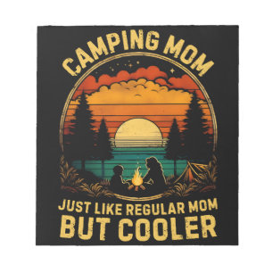 Bloc-note Maman campeuse, exactement comme une maman normale
