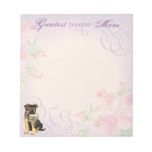 Bloc-note Maman de coeur de GSD