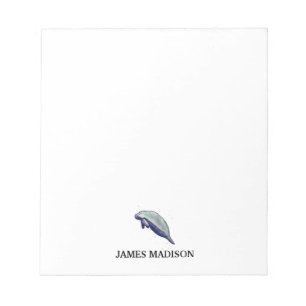 Bloc-note Manatee Monogramme Nautique