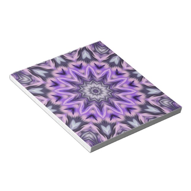 Bloc-note Mandala violette Lilac (Incliné)