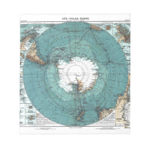 Bloc-note Map of the South Pole