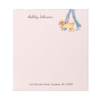 Marcheur de chien mignon personnalisé