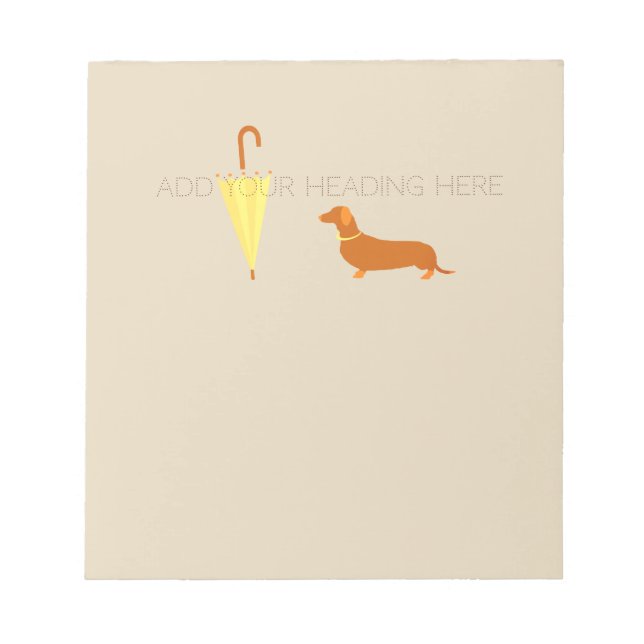 Bloc-note Marcheuse de chien personnalisée Louveur de animal (Devant)