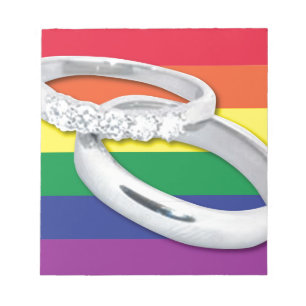 Bloc-note Mariage gay lesbien