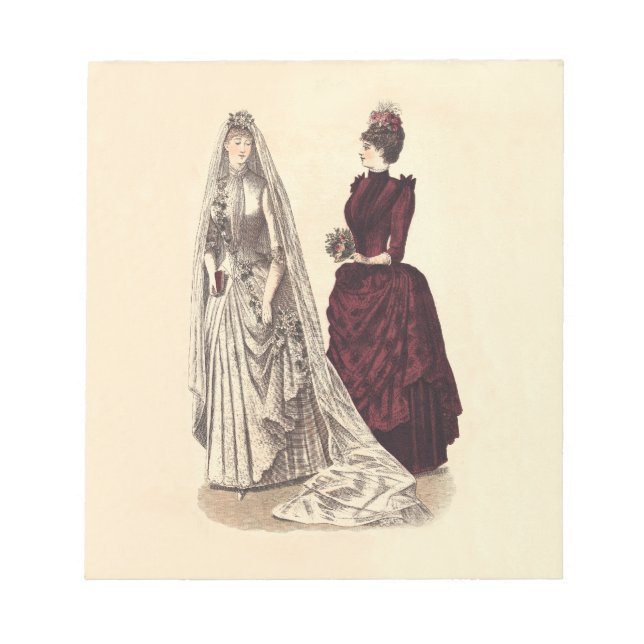 Bloc-note Mariages vintages (Devant)