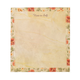 Bloc-note Marigold Memoirs Vintage Floral