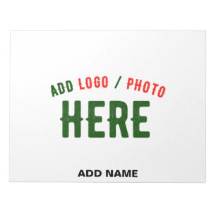 BLOC-NOTE MARQUE BLANCHE MODERNE ET PERSONNALISABLE VÉRIFIÉE