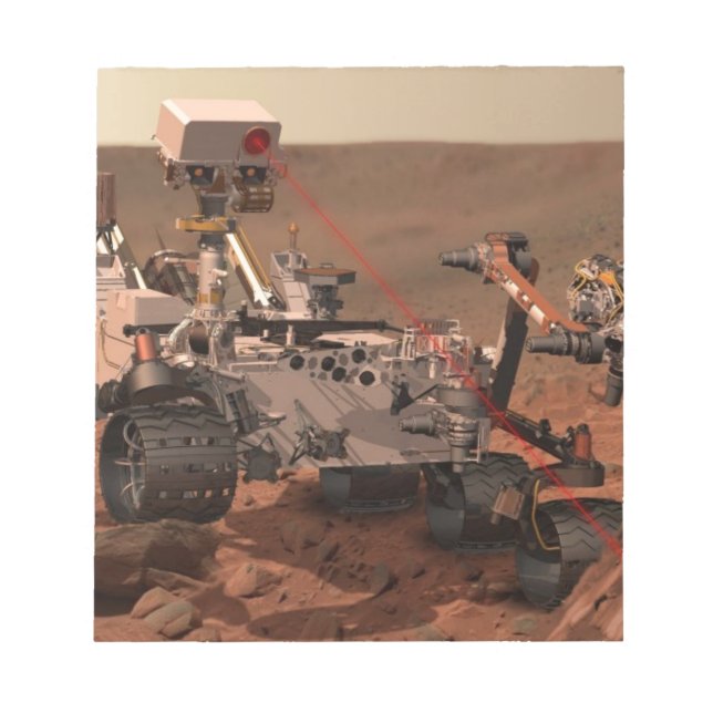 Bloc-note Mars Rover (Devant)
