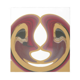 Bloc-note Masai Tribal Whirt Art Imprimer