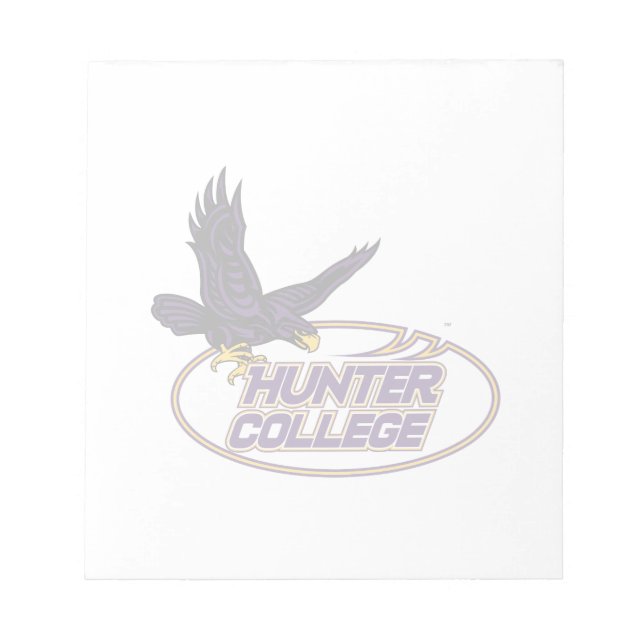 Bloc-note Mascotte des Hawks de Hunter College (Devant)