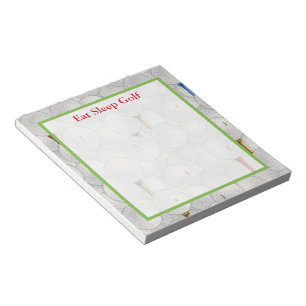 Bloc-note Mat Sleep Golf