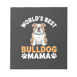 Bloc-note Meilleure Maman Bouledogue du Monde