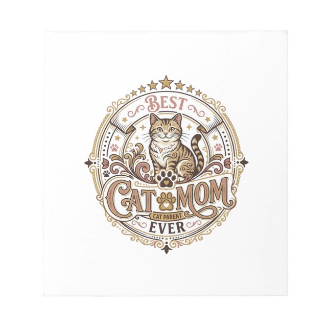 Bloc-note Meilleure Maman de Chat Jamais Maman de Chat Papa  (Devant)