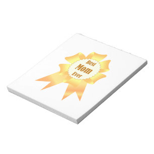 Bloc-note Meilleure maman jamais Golden Lauréat du prix ruba