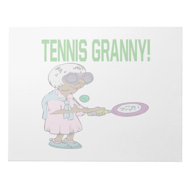 Bloc-note Mémé Tennis (Devant)