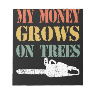 Bloc-note Mens Retro Funny Logger Cadeau Pour Hommes Vintage