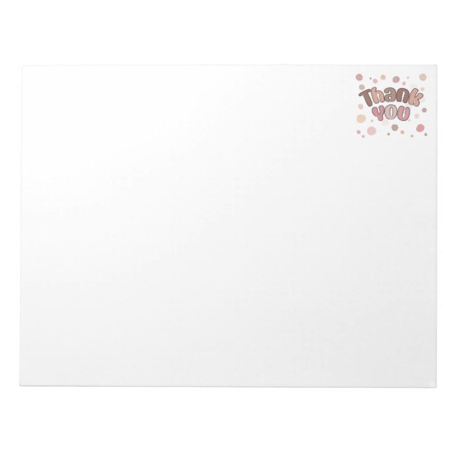 Bloc-note Merci (Devant)