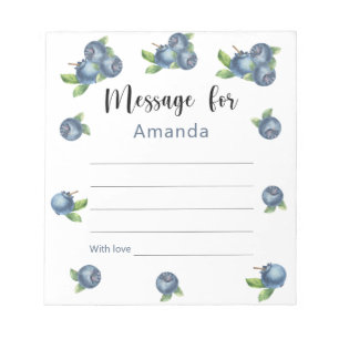 Bloc-note Message de capsule temporelle d'anniversaire aux m