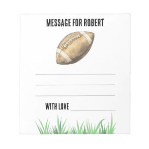 Bloc-note Message de capsule temporelle d'anniversaire de fo