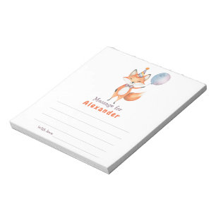 Bloc-note Message de capsule temporelle d'anniversaire de re