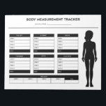 Bloc-note Mesures corporelles Perte de poids Diet Tracker fi<br><div class="desc">Mesures corporelles Perte de poids Diet Tracker Notepad pour filles. Enregistrez votre progression chaque semaine avec ce bloc-notes de suivi de mesure du corps.</div>