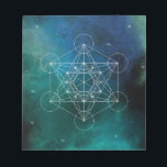 Bloc-note Metatron, chakra, zen, géométrique sacrée, ange, é<br><div class="desc">Metatron,  chakra,  zen,  géométrie sacrée,  angel,  spirituel,  mandala,  magnétisme,  géométrie,  Metatron archangel</div>