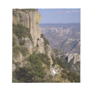 Bloc-note Mexique, Etat du Chihuahua, Canyon du cuivre. CECI