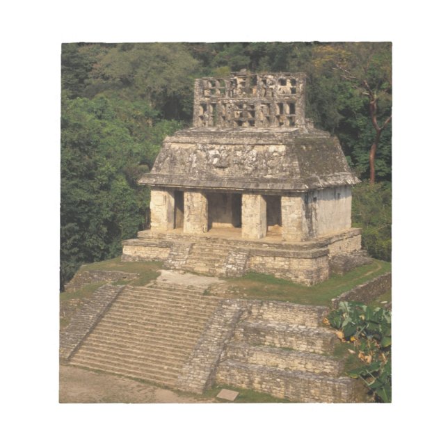 Bloc-note Mexique, province de Chiapas, Palenque, Temple de (Devant)