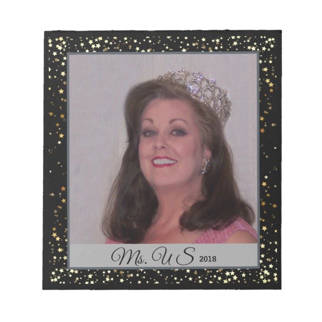 Bloc-note Miss America USA Rodeo Autograph Pad-Stardust (Devant)