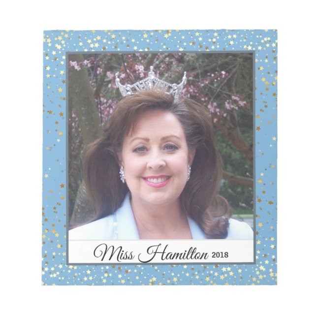 Bloc-note Miss America USA Rodeo Autograph Pad-Stardust (Devant)