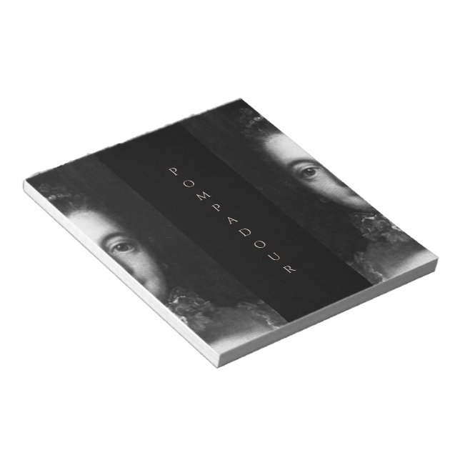 Bloc-note Mme de Pompadour baroque (Incliné)