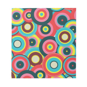 Bloc-note Mode géométrique Vintage-Motif élégant moderne