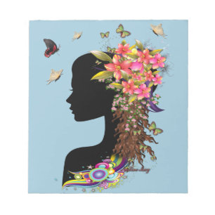 Bloc-note Mode Imaginaire pour dames