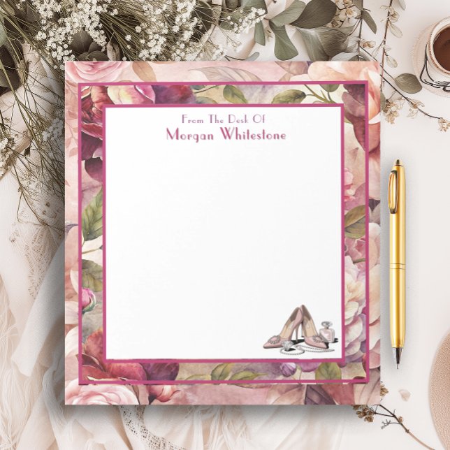 Bloc-note Mode tendance designer Stiletto talons personnalis (Créateur téléchargé)