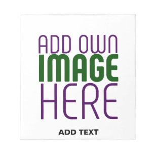 BLOC-NOTE MODÈLE DE TEXTE D'IMAGE BLANCHE SIMPLE ÉDITABLE MO