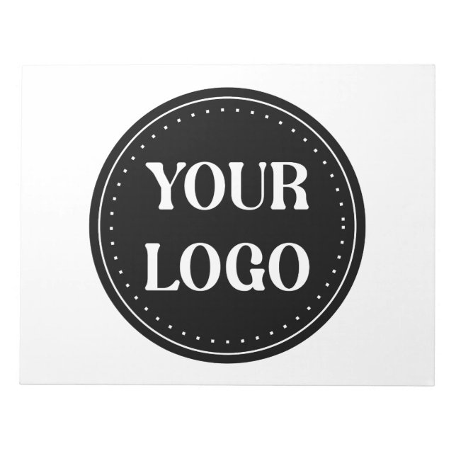 Bloc-note Moderne, minimaliste, élégant et personnalisable (Devant)