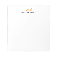 Moderne Monogramme Professionnel Plain Simple Mini